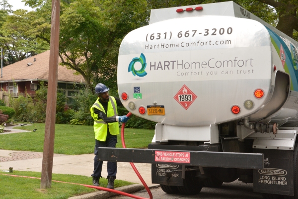 Hart Home Comfort Heating Oil Delivery Truck